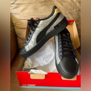 Womens Puma Shoes Jada Snake Premium black, size 10